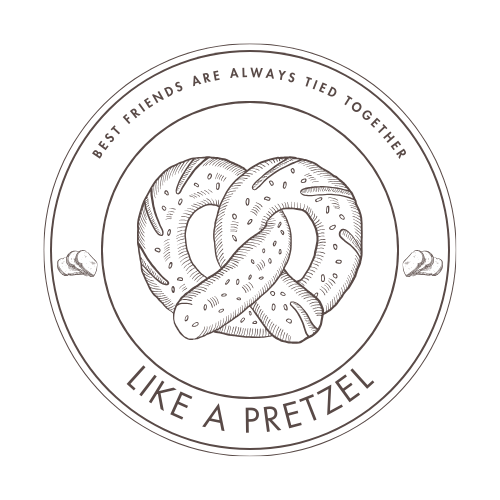 Pretzel Sticker 60mm