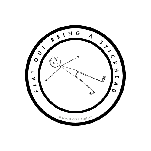 Flat Out Stickman 60mm